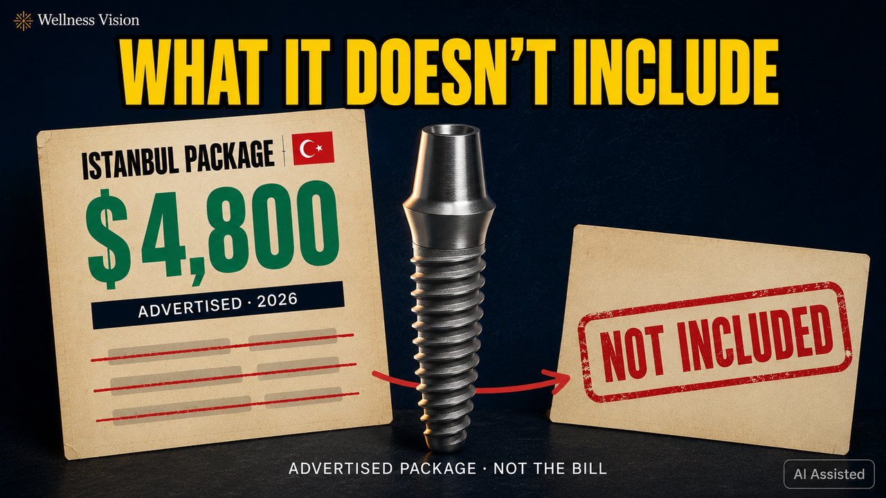 Turkey Dental Implants: The Real Cost Behind $4,800