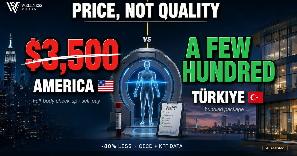 Full-Body Health Screening: US $3,500 vs Türkiye — Is It Worth It? (2026)