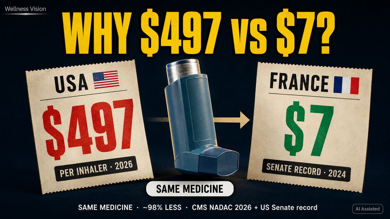 This Inhaler Is $497 in America. $7 in France.